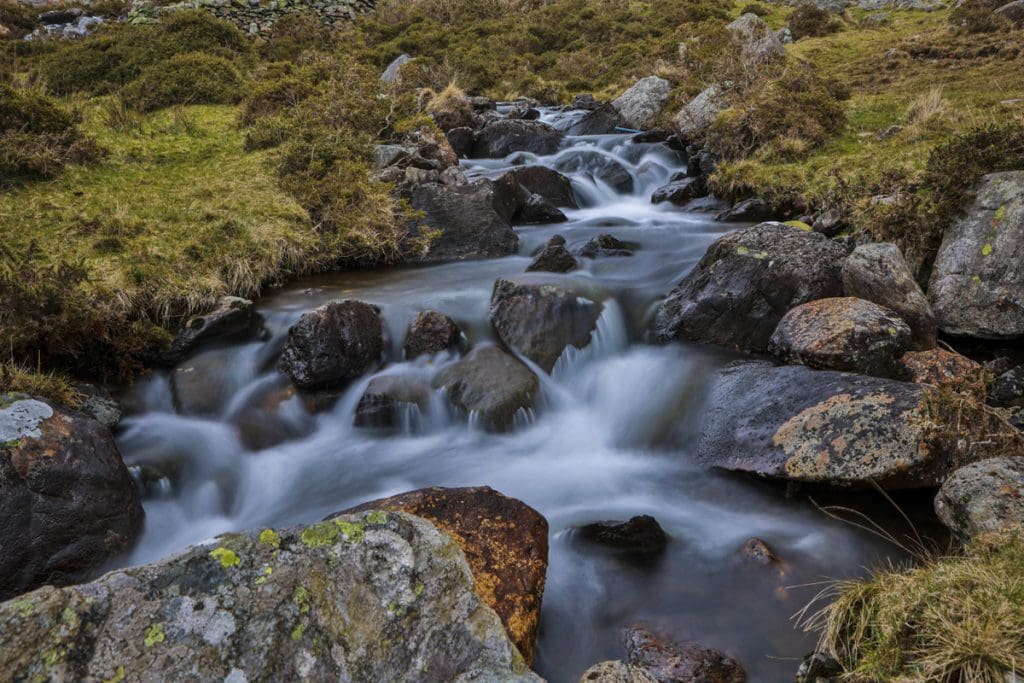 Afon Lloer Waterfalls North Wales 1