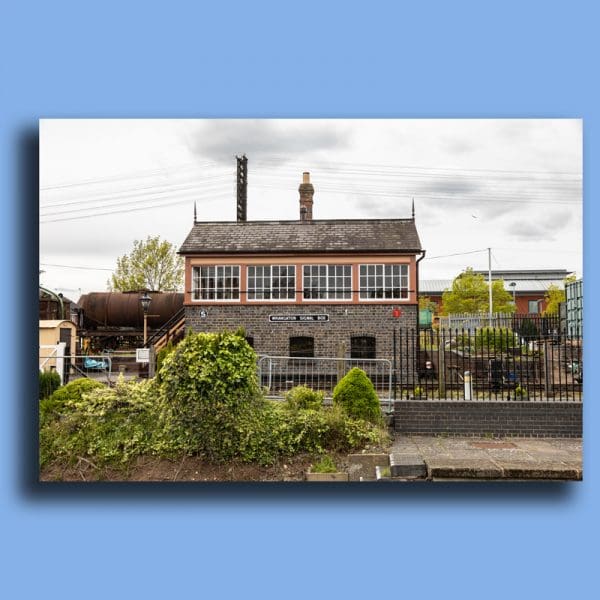 Wrangaton Signal Box Kidderminster SVR Canvas